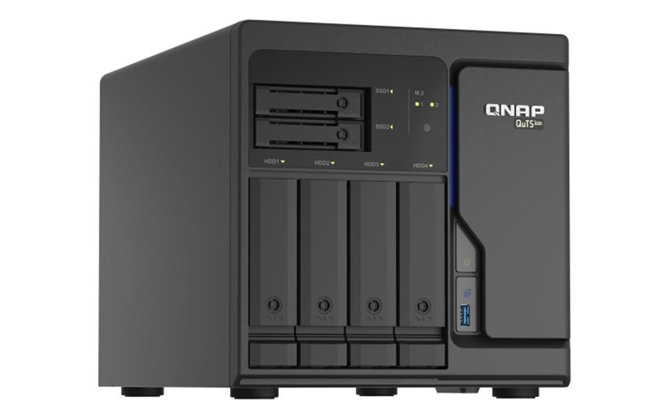 QNAP TS-h686 NAS Tower Ethernet LAN Zwart D-1602