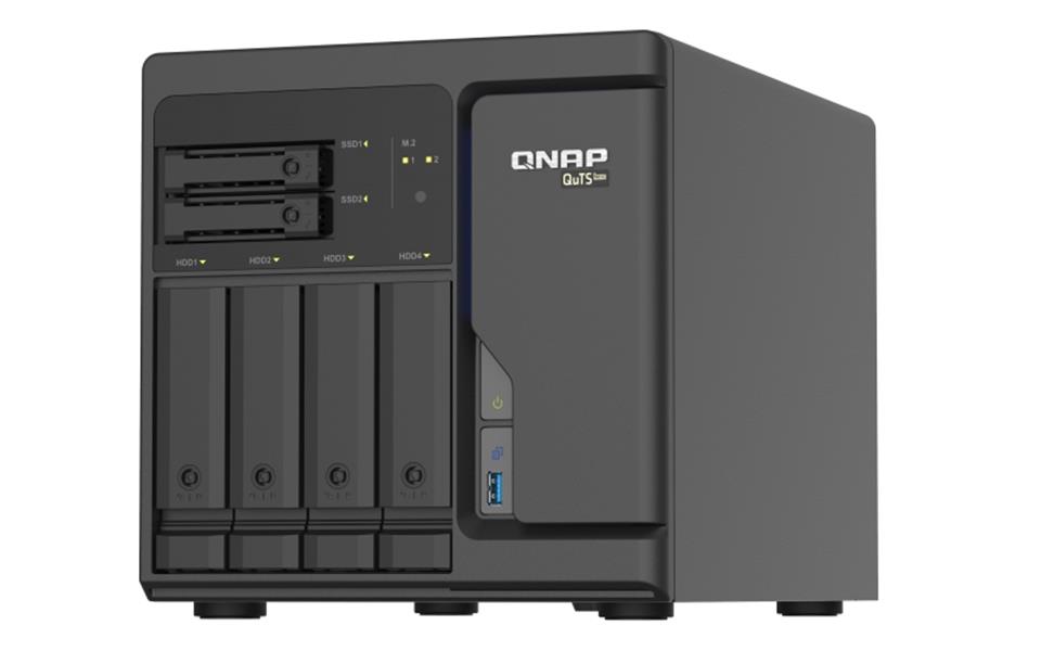 QNAP TS-h686 NAS Tower Ethernet LAN Zwart D-1602