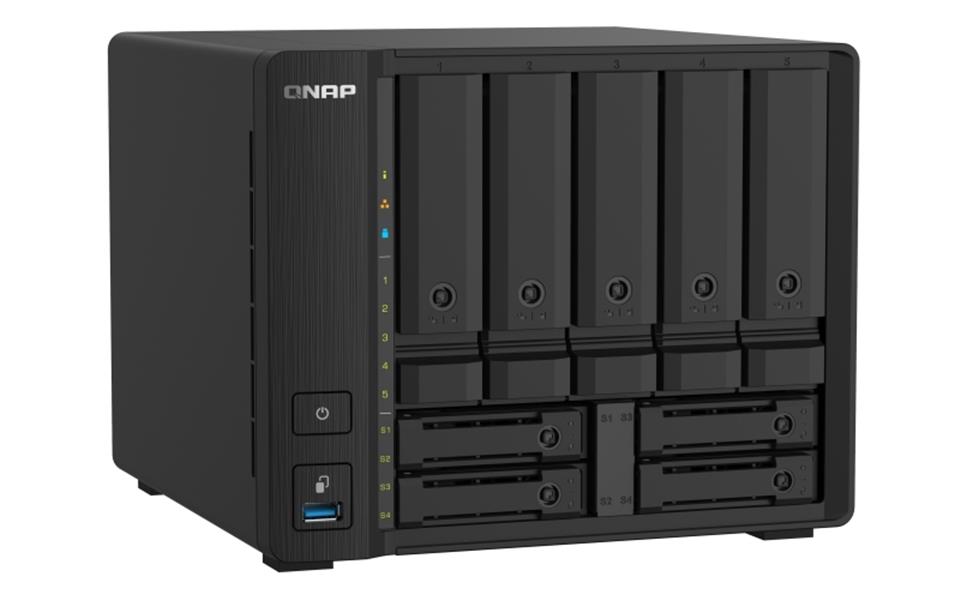 QNAP TS-932PX NAS Tower Ethernet LAN Zwart Alpine AL-324