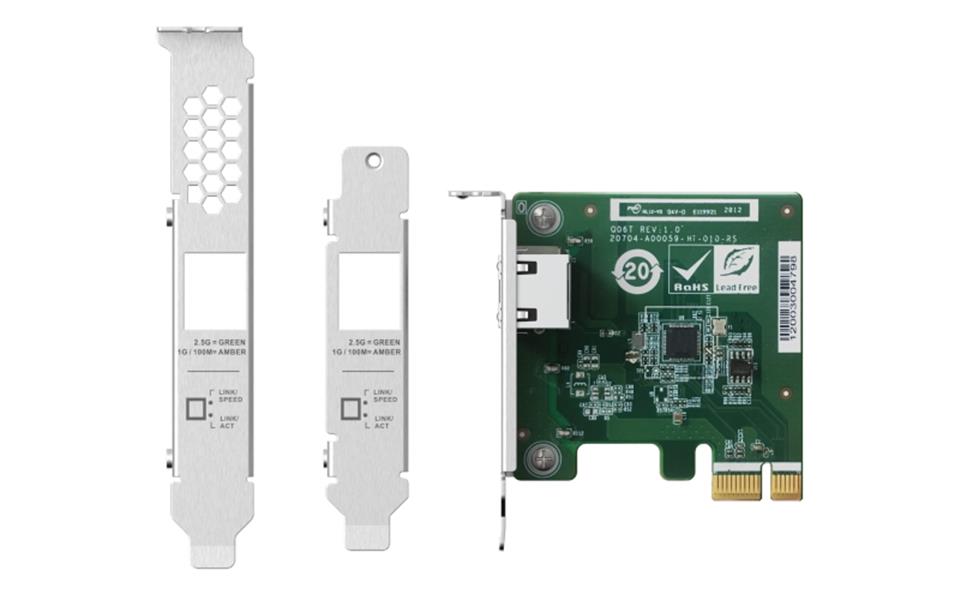 QNAP QXG-2G1T-I225 netwerkkaart Ethernet 2500 Mbit/s