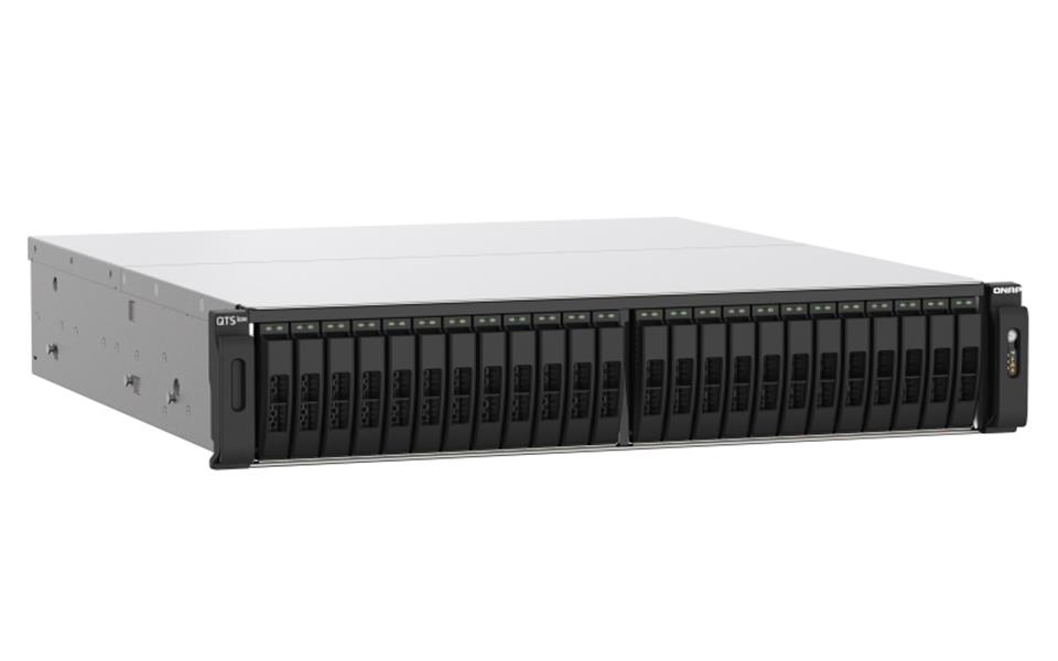 QNAP TS-h2490FU NAS Rack (2U) Ethernet LAN Zwart, Grijs 7302P