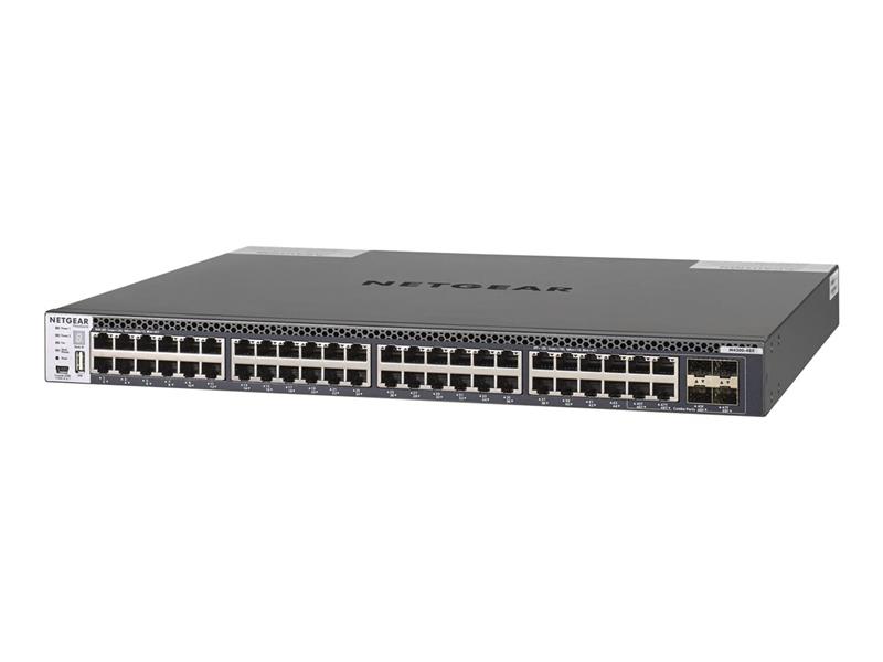 Netgear M4300-48X Managed L3 10G Ethernet (100/1000/10000) Zwart 1U