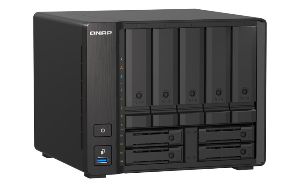 QNAP TS-H973AX-32G data-opslag-server NAS Tower Ethernet LAN Zwart V1500B