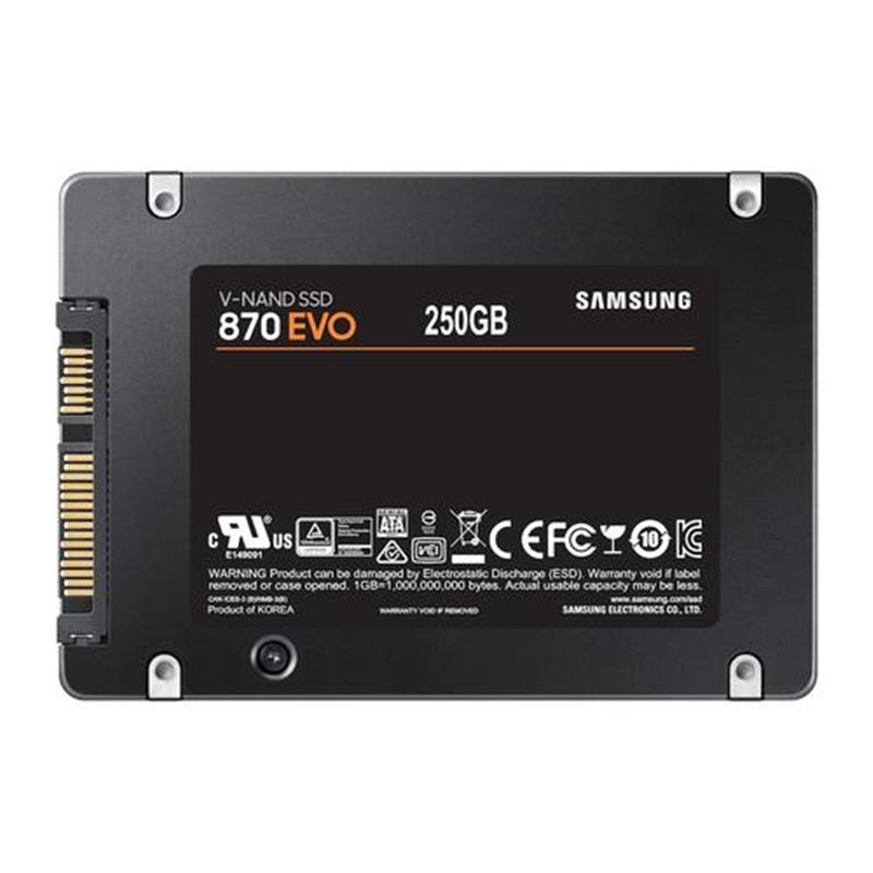 Samsung 870 EVO 2.5"" 250 GB SATA III V-NAND