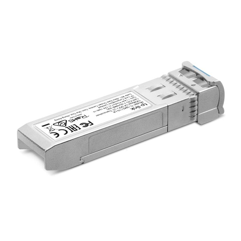 TP-LINK TL-SM5110-LR netwerk transceiver module Vezel-optiek 10000 Mbit/s SFP+ 1310 nm