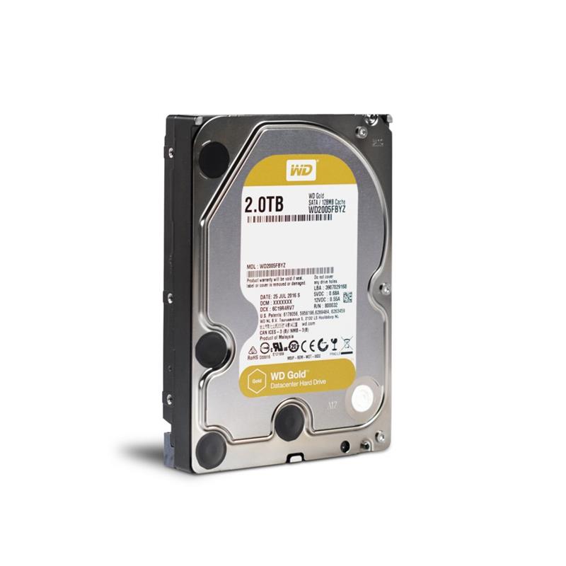 WD HD3.5 SATA3-Raid 2TB WD2005FBYZ/ Gold (Di)