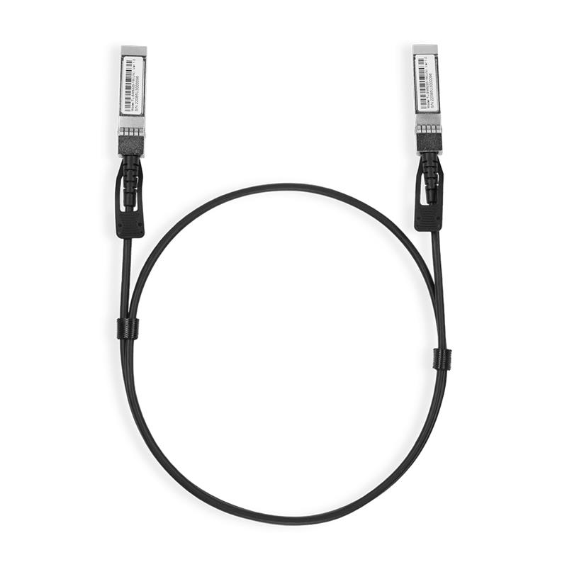 TP-Link TL-SM5220-1M Glasvezel kabel SFP+ DAC Zwart