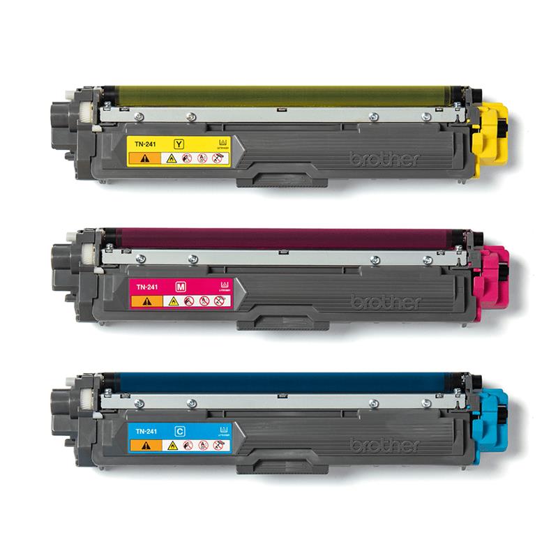 Brother TN-241CMY tonercartridge 3 stuk(s) Origineel Cyaan, Magenta, Geel