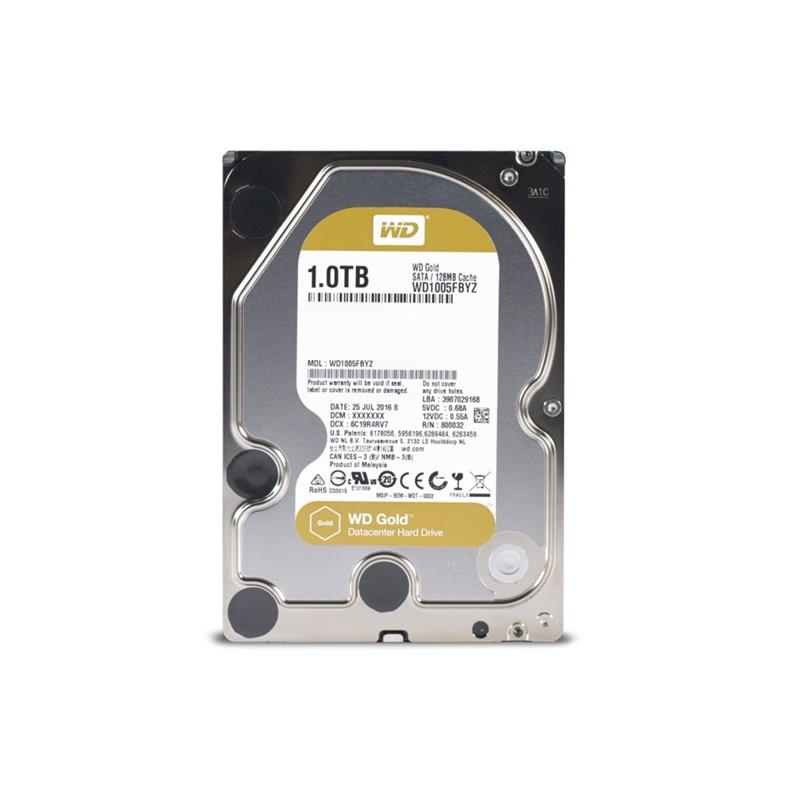 Western Digital Data Center HDD 1TB 3 5 SATA3 7200 RPM 128 MB 184 MiB s