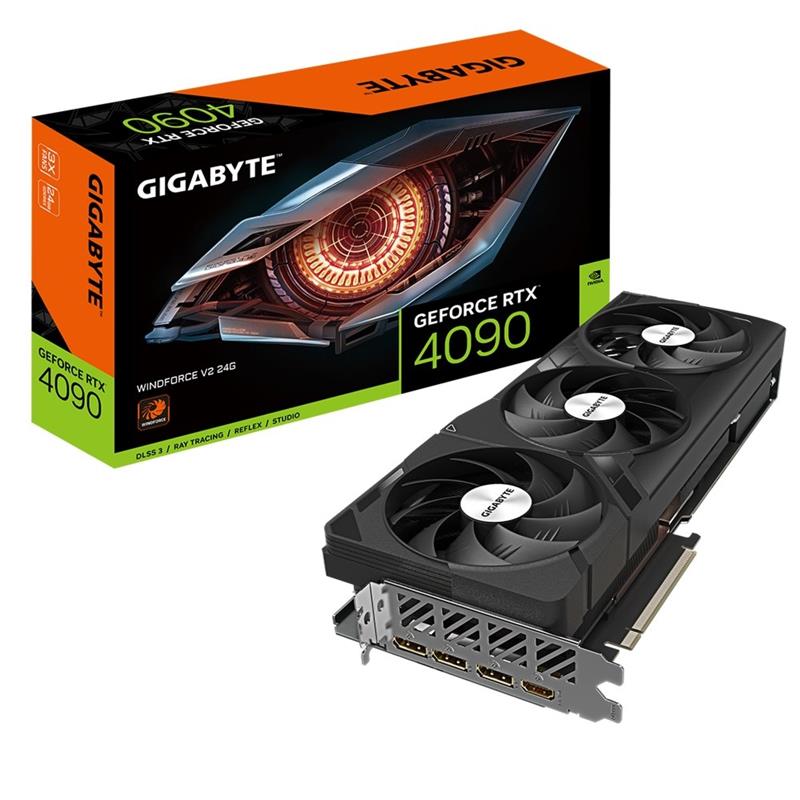 Gigabyte GeForce RTX 4090 WINDFORCE V2 24G NVIDIA 24 GB GDDR6X