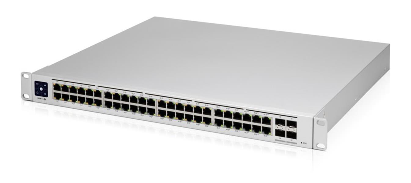 Ubiquiti Switch UniFi 48xRJ45 GBit/4xSFP+ Managed PoE+ 600W Gen2 19 Rack-Mountable, 1,3 Touchscreen