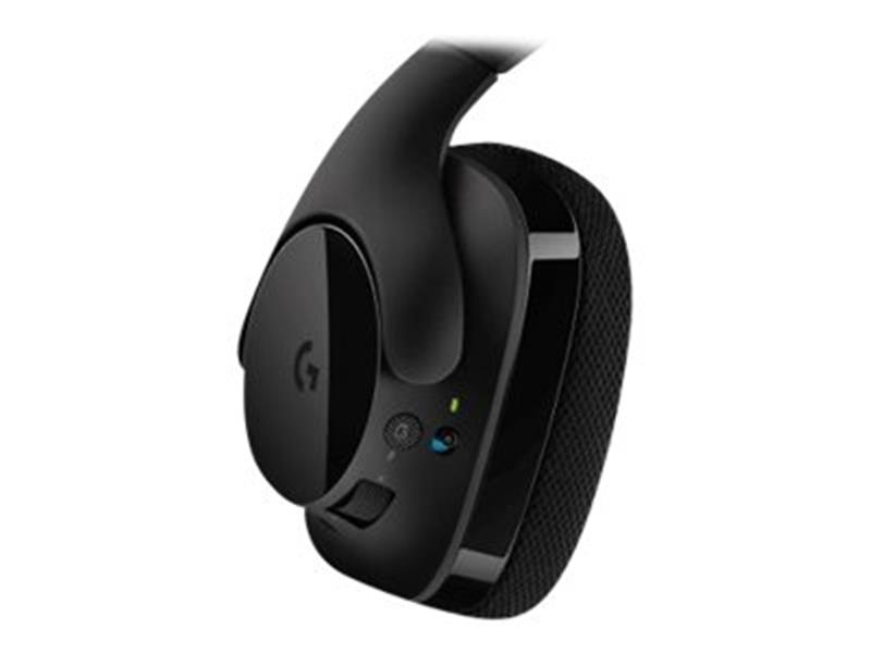 Logitech G G533 Wireless Headset Hoofdband Zwart