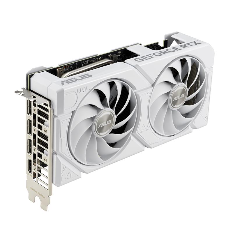 ASUS Dual -RTX4070S-O12G-EVO-WHITE NVIDIA GeForce RTX 4070 SUPER 12 GB GDDR6X