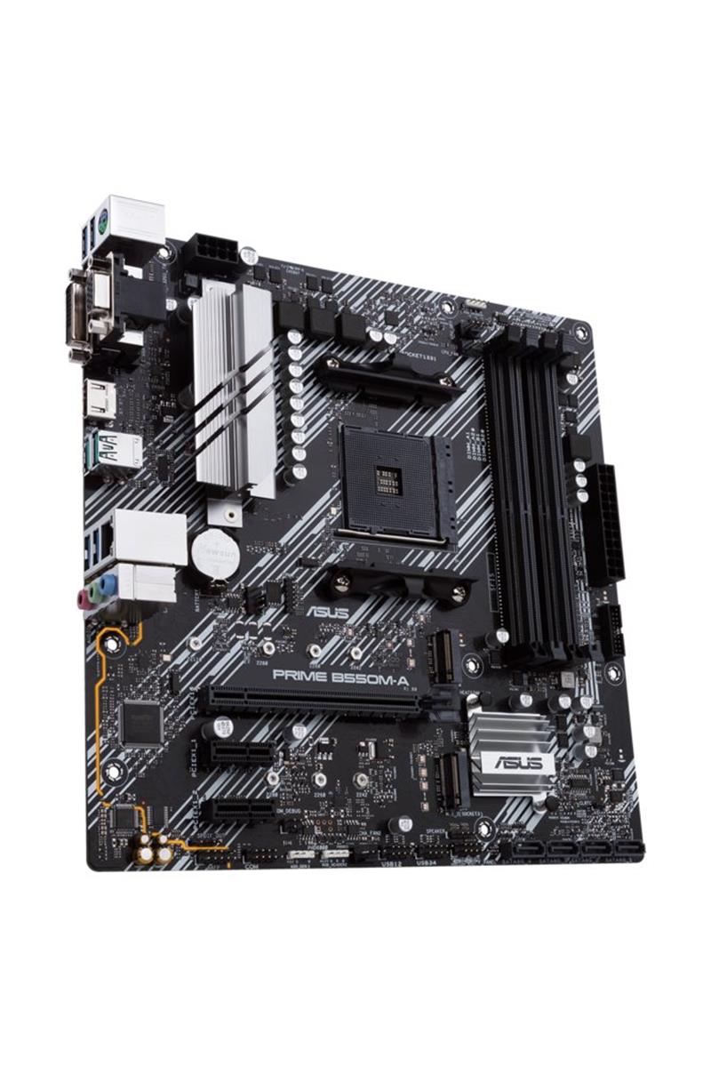 ASUS PRIME B550M-A Socket AM4 Micro ATX AMD B550