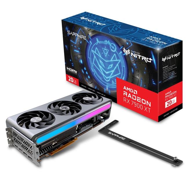 Sapphire VGA 20GB RX7900XT NITRO+ OC VAPOR-X 2xHDMI/2xDP NITRO+ AMD RADEON RX7900 XT GAMING OC VAPOR-X 20GB