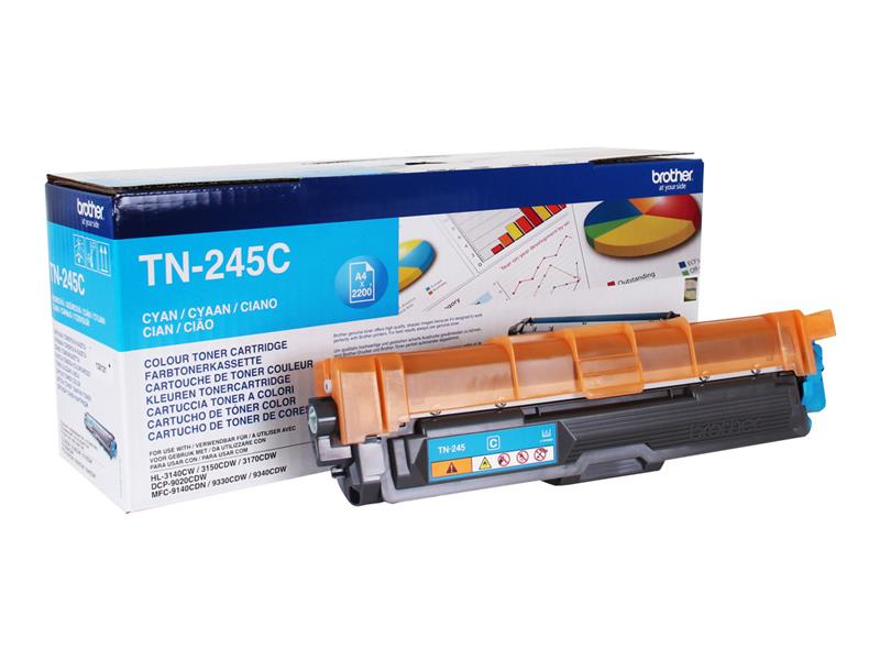 Brother TN-245C tonercartridge Origineel Cyaan 1 stuk(s)