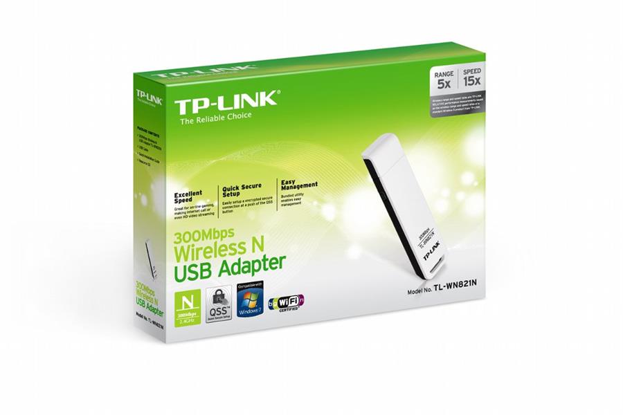 TP-LINK TL-WN821N netwerkkaart & -adapter WLAN 300 Mbit/s