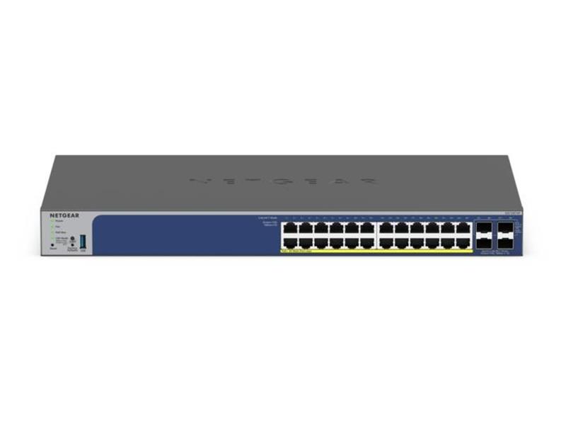 NETGEAR GS728TXP L2/L3 10G Ethernet (100/1000/10000) Power over Ethernet (PoE) Zwart