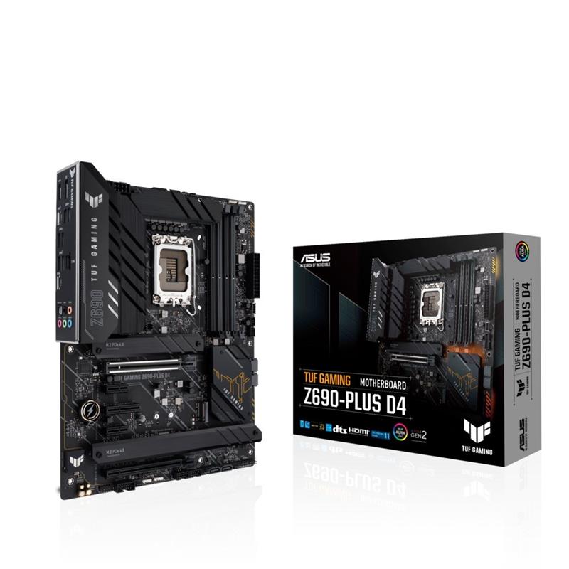 ASUS TUF GAMING Z690-PLUS D4 Intel Z690 ATX