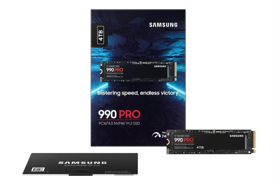 Samsung 990 PRO M.2 4 TB PCI Express 4.0 V-NAND MLC NVMe