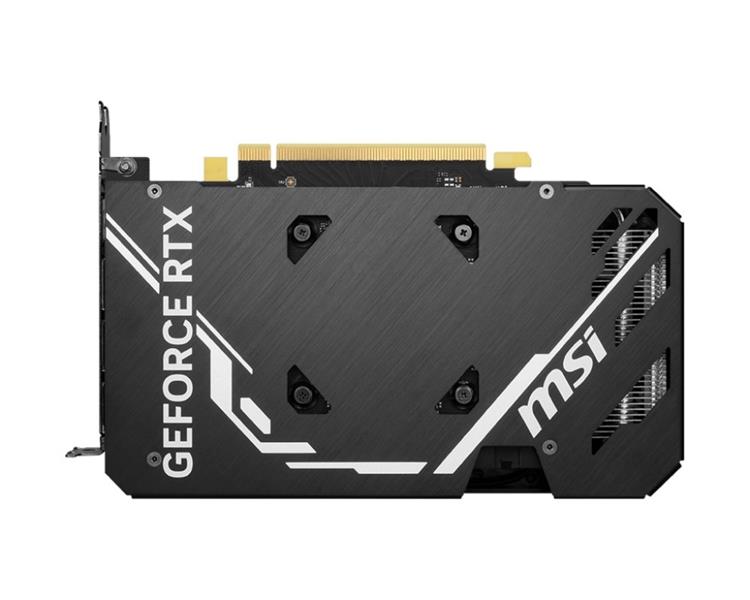 MSI GEFORCE RTX 4060 TI VENTUS 2X BLACK 16G OC videokaart NVIDIA 16 GB GDDR6