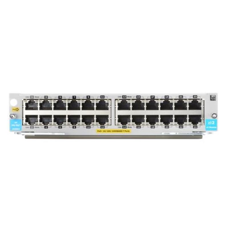 Aruba 24-port 10 100 1000BASE-T PoE v3 zl2 Module