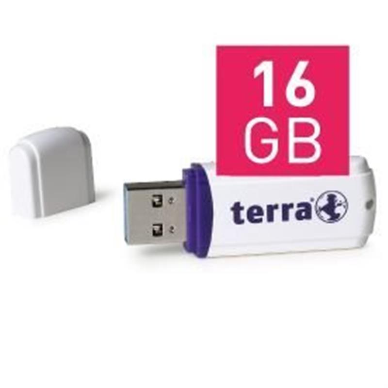 TERRA USThree USB3.0 16GB white Read/Write ~ 110/10 MB/s
