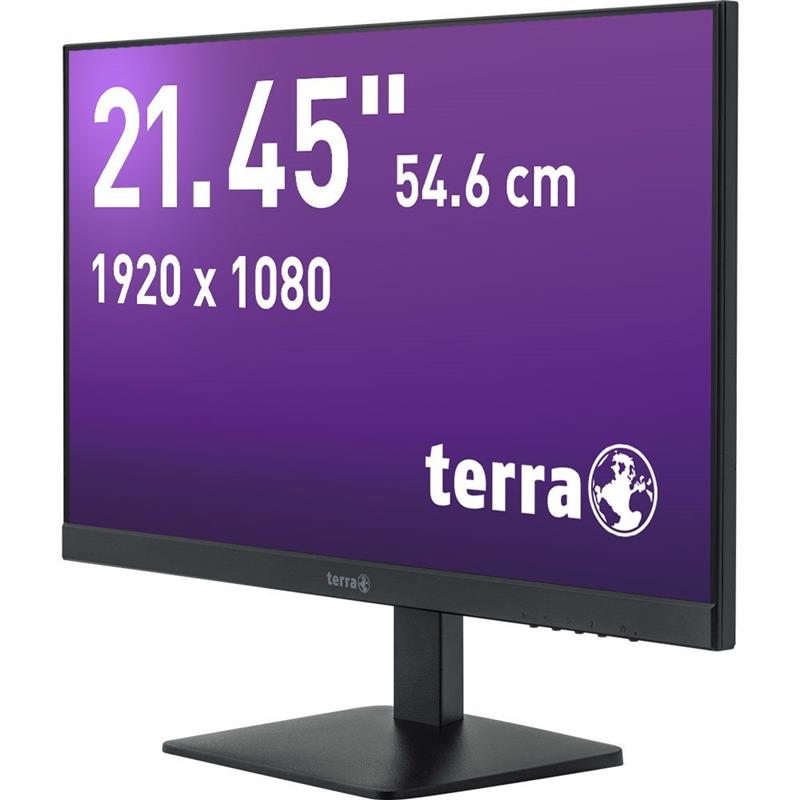 TERRA LCD/LED 2227W black HDMI, DP, GREENLINE PLUS